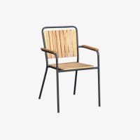 2516133 FOSAN STACKING DINING CHAIR 53x58x86CM