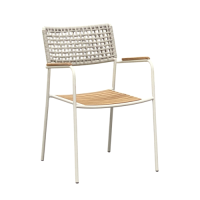 2526183 VERONE STACKING DINING CHAIR 55x57x84CM