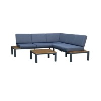 2522158 SADO LOUNGE SET 3PCS WITH  DARK CUSHION