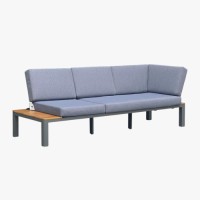 2522158 SADO LOUNGE SET 3PCS WITH  DARK CUSHION